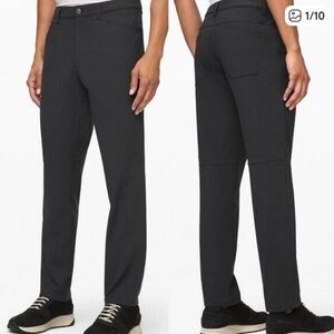 Lululemon ABC Classic 5 Pocket Warpstreme Pants M5583S Black Mens Size 34